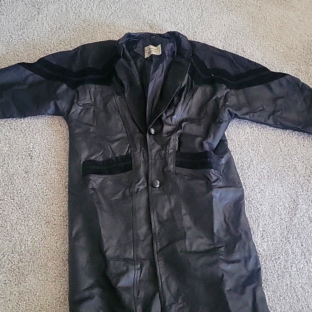 Direct Action genuine leather trench